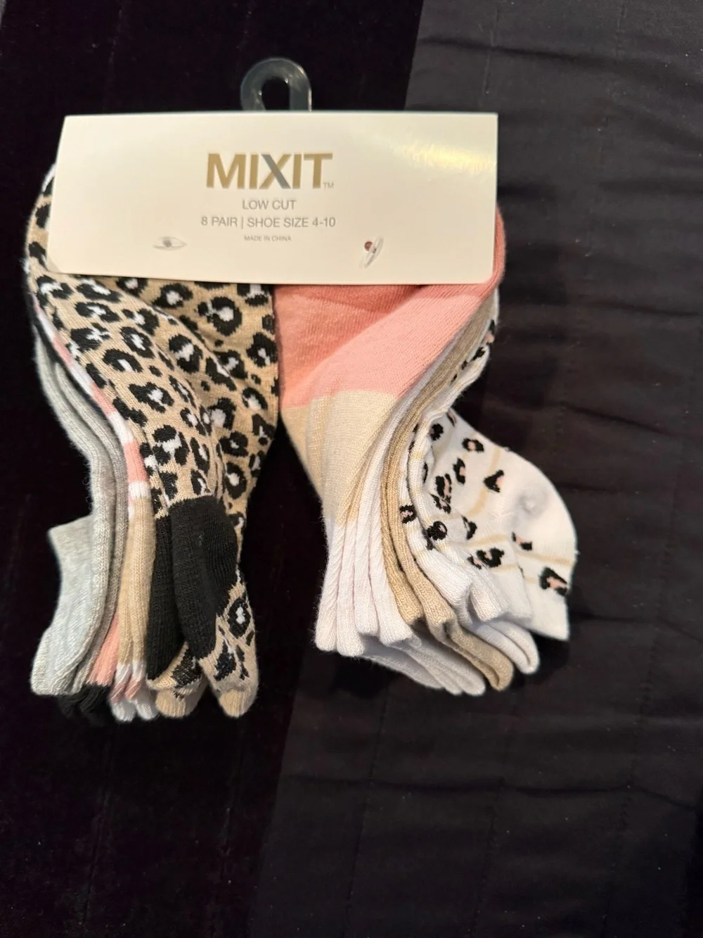 Mixit  8 pair low cut socks